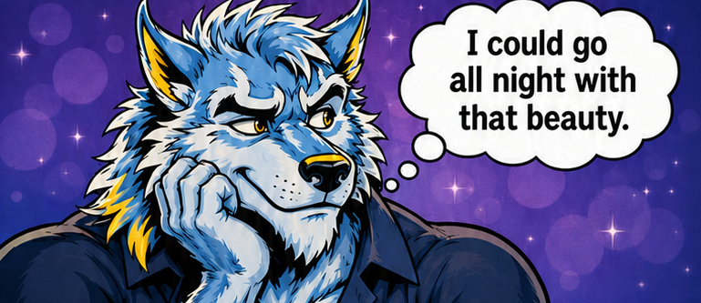 The Wild Wolf Spit wolf, deep in thought